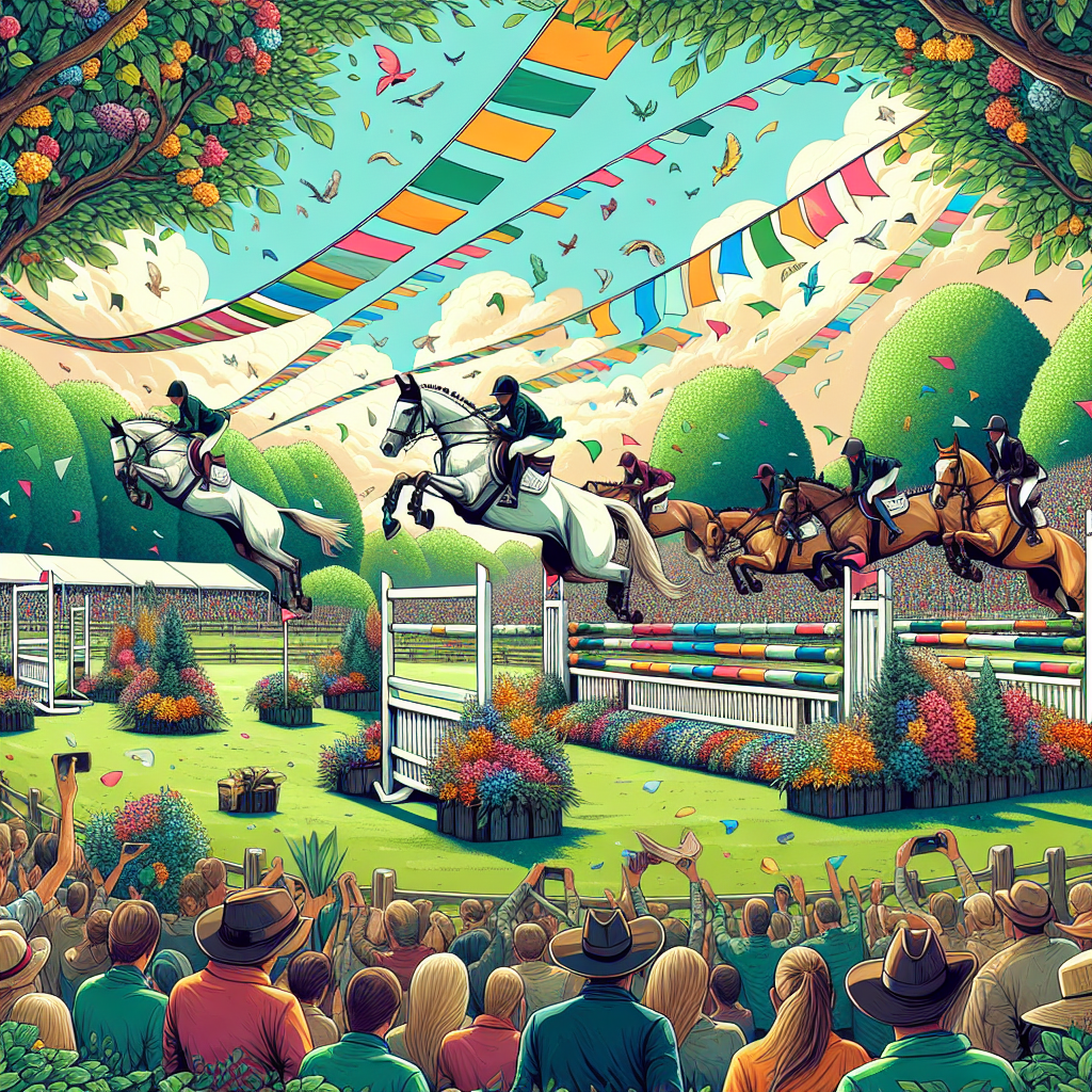 Unraveling the Equestrian Euphoria: A Deep Dive into the Thoresby Eventing Spring Carnival 2024- just horse riders