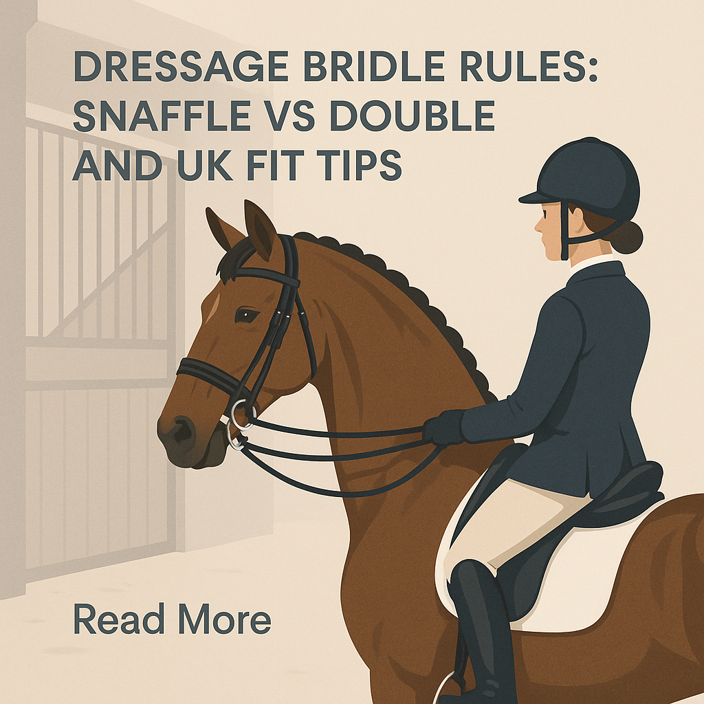 Dressage Bridle Rules: Snaffle Vs Double And UK Fit Tips- just horse riders