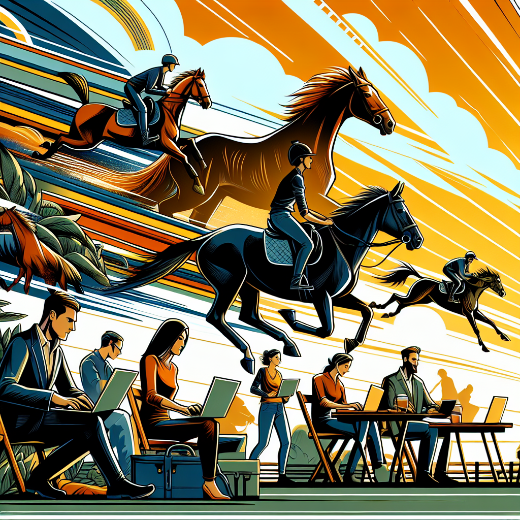 Embracing the Gallop: How Remote Work is Revolutionizing the Equestrian Lifestyle- just horse riders