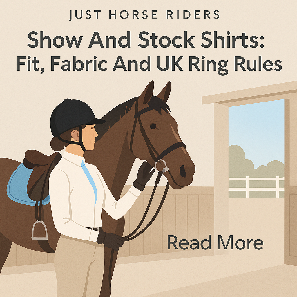 Show And Stock Shirts: Fit, Fabric And UK Ring Rules- just horse riders