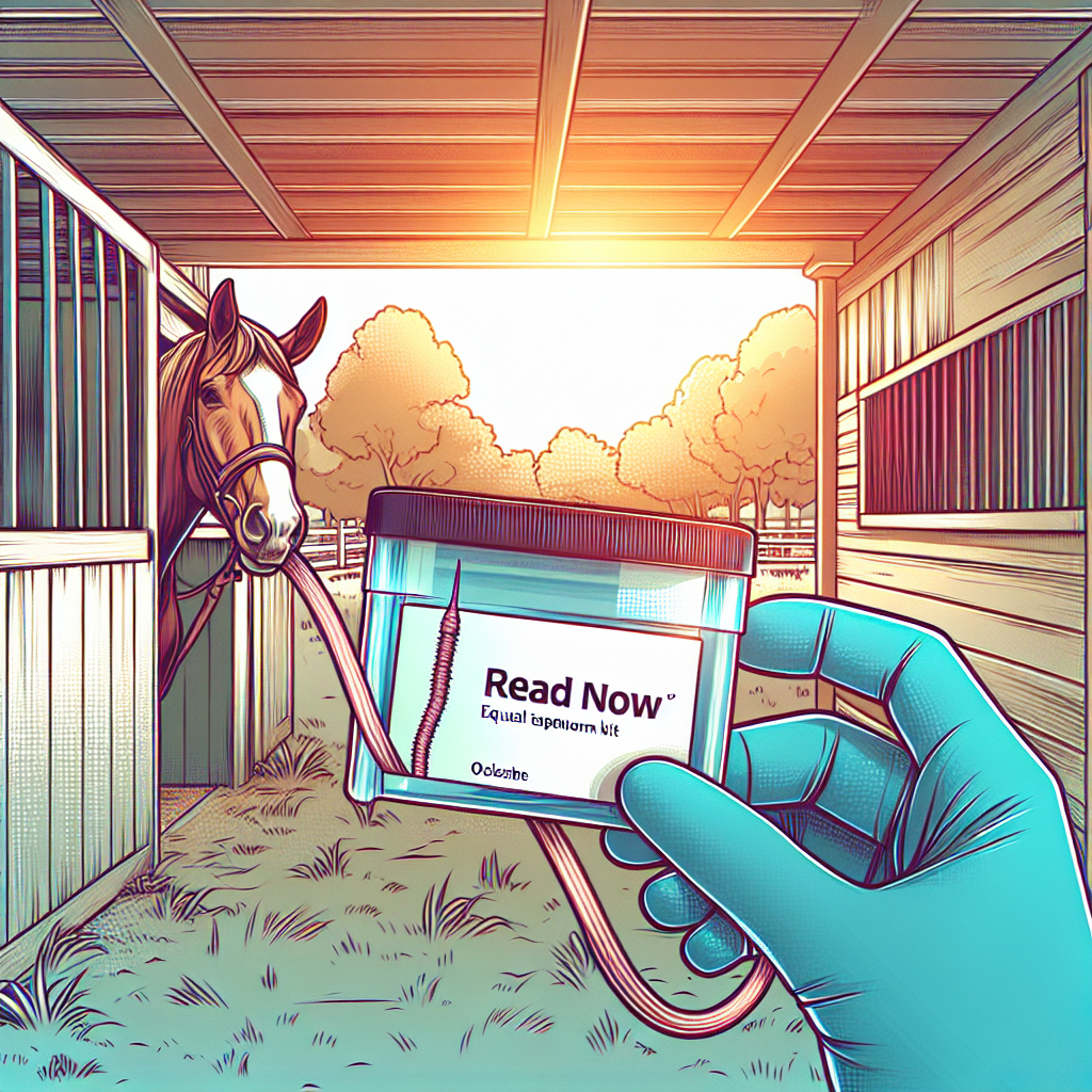 Your Guide to Purchasing EquiSal Tapeworm Test Kits for Horses: A Must-Read for Owners- just horse riders
