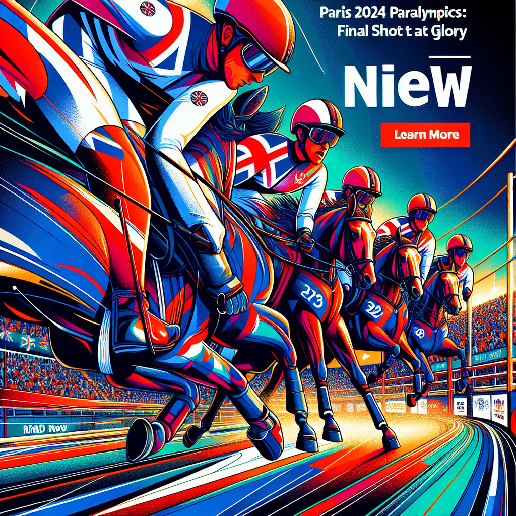 Paris 2024 Paralympics: British Riders' Final Shot At Glory- just horse riders