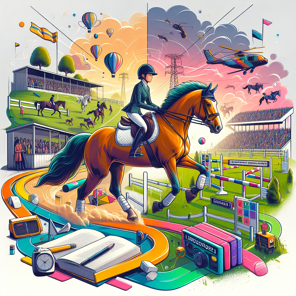 Embracing the Equestrian Dream: An Aspiring Rider's Journey from School to the Mars Badminton Horse Trials- just horse riders
