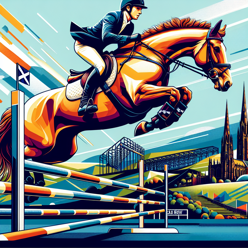 Rising Star Fraser Reed Leading The Charge In Scottish Showjumping's International Quest- just horse riders