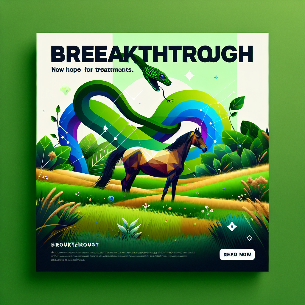 Breakthrough In Equine Grass Sickness: Unveiling The Snake Venom Connection And Hope For New Treatments- just horse riders