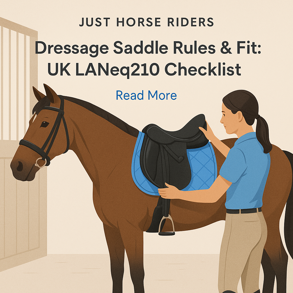 Dressage Saddle Rules & Fit: UK LANeq210 Checklist- just horse riders