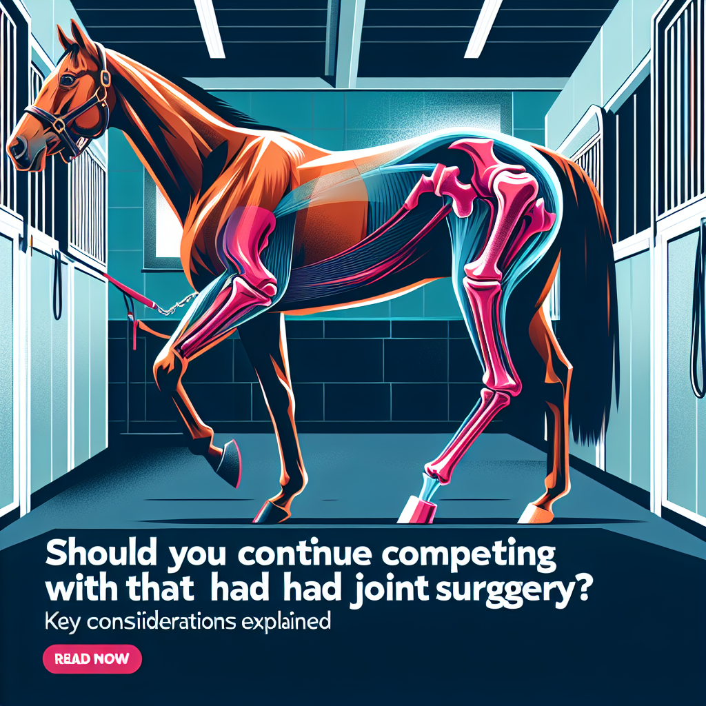 Should You Continue Competing with a Horse That Has Had Joint Surgery? Key Considerations Explained- just horse riders