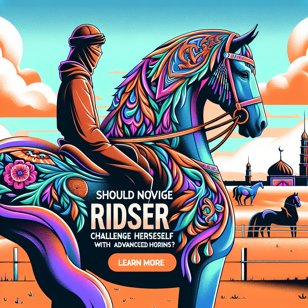 Should Novice Riders Challenge Themselves with Advanced Horses? Exploring the Equine Debate- just horse riders