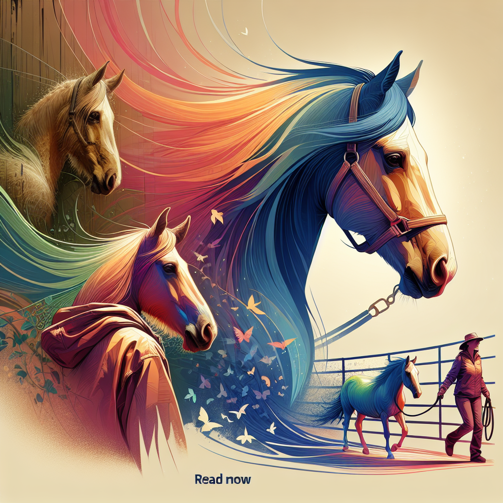 From Neglect To Nurture Clover's Heartwarming Journey Through Equine Rescue- just horse riders