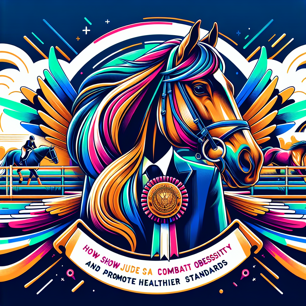 How Show Judges Can Help Combat Equine Obesity and Promote Healthier Standards- just horse riders