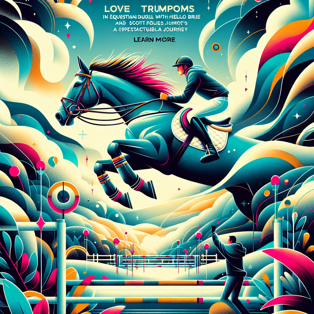 Love Triumphs In Equestrian Duel With Hello Folie And Scott Brash's Spectacular Journey- just horse riders