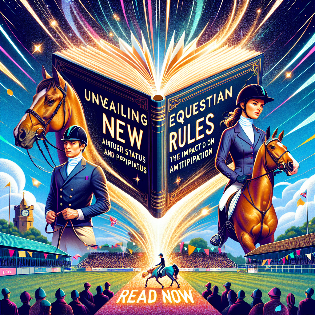 Unveiling New Equestrian Rules The Impact On Amateur Status And Participation- just horse riders