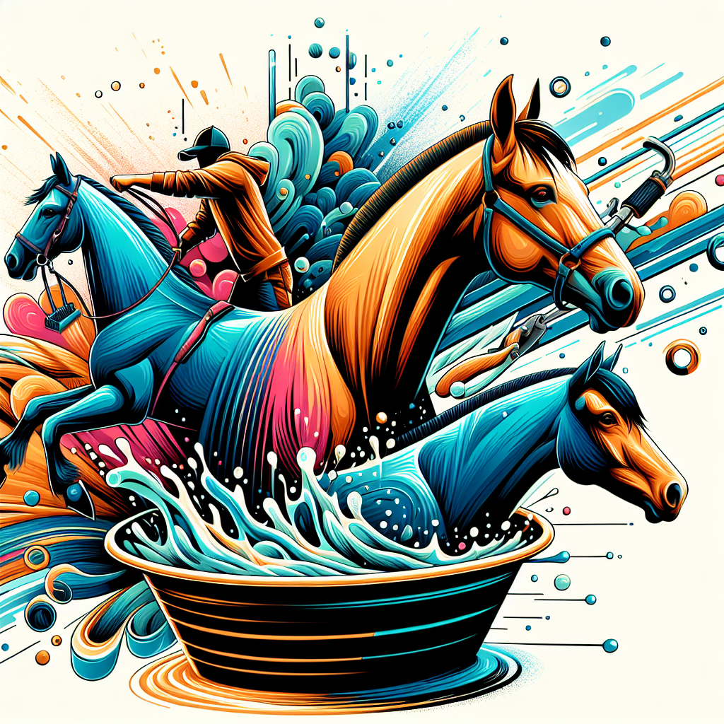 Debate on Bathing Horses Before Clipping: Pros, Cons, and Alternative Practices- just horse riders