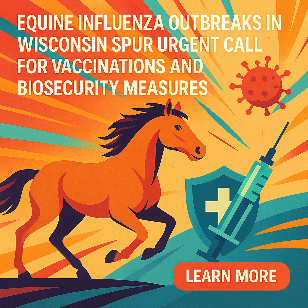 Equine Influenza Outbreaks In Wisconsin Spur Urgent Call For Vaccinations And Biosecurity Measures- just horse riders
