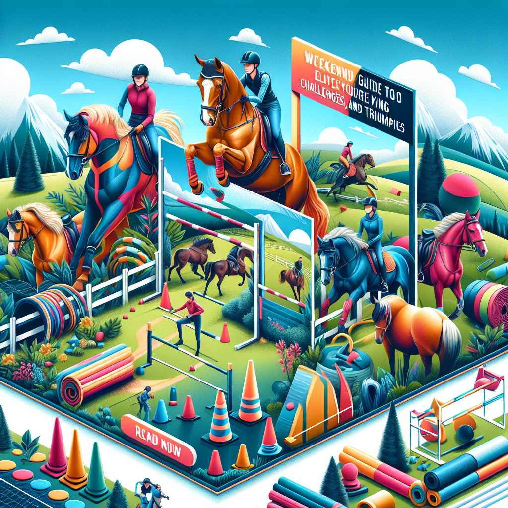 Weekend Guide to Elevate Your Horseback Riding Experience: Training, Challenges, and Triumphs- just horse riders