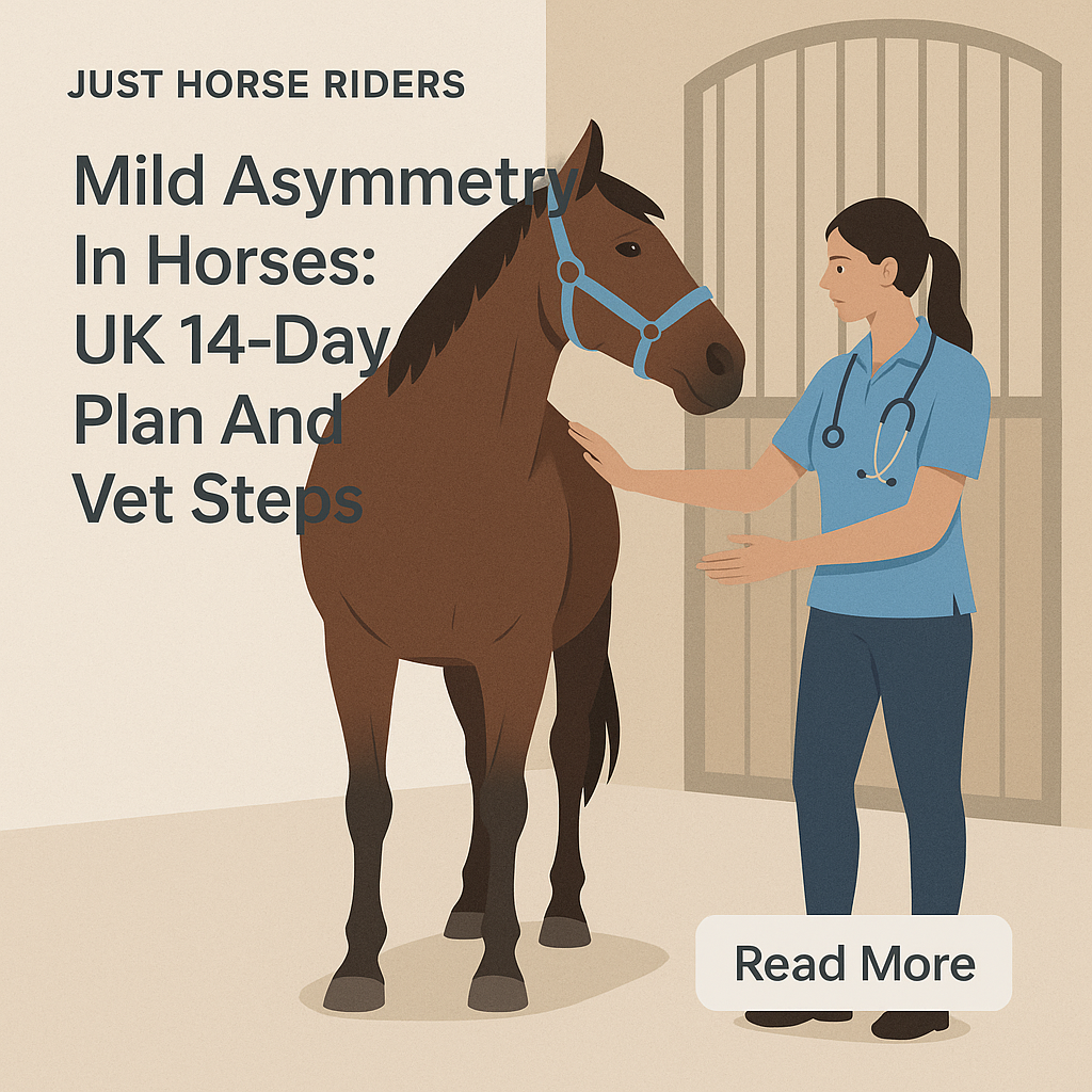 Mild Asymmetry In Horses: UK 14-Day Plan And Vet Steps- just horse riders