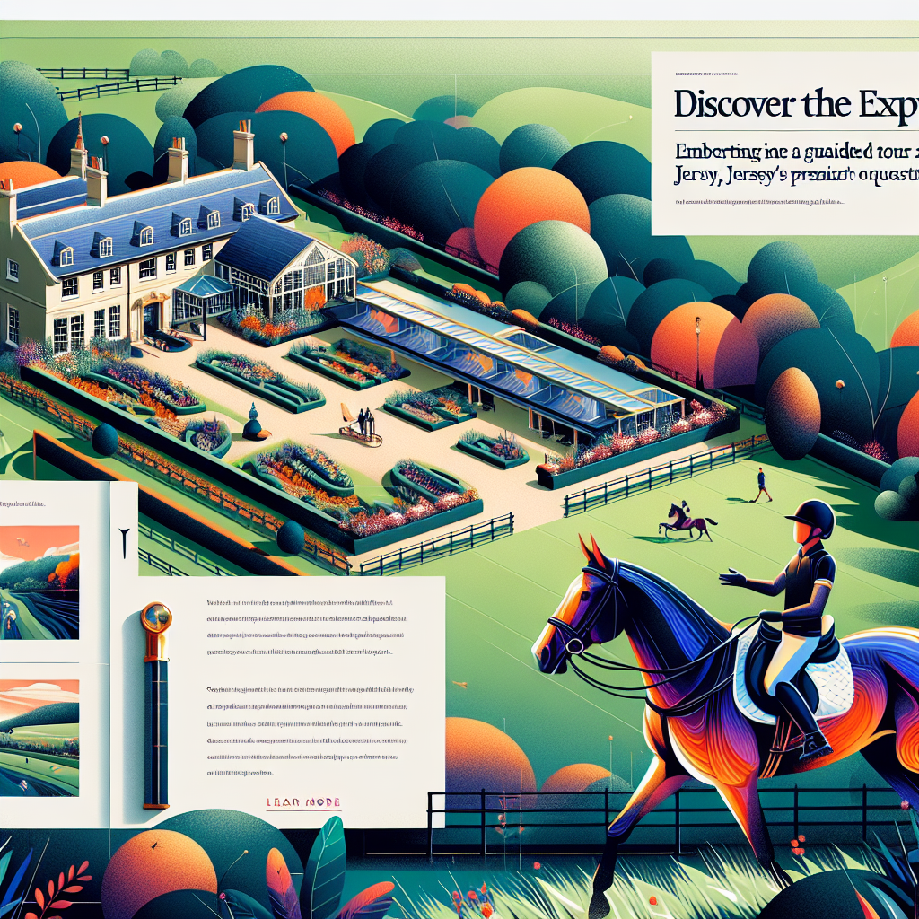 Discover the Exceptional: Embarking on a Guided Tour of Hollybank House, Jersey's Premier Equestrian Estate- just horse riders