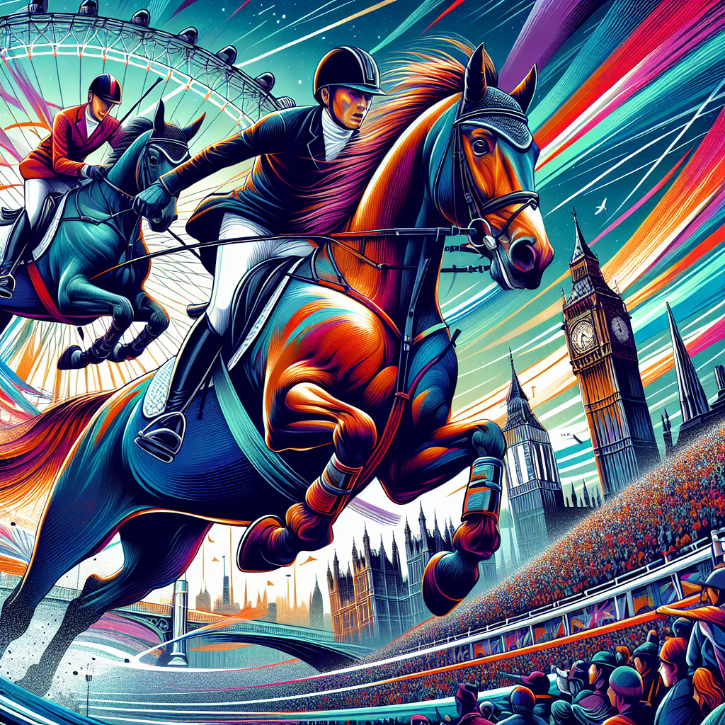 Lightning Fast Duo Dominates London International Horse Show With Intergenerational Camaraderie- just horse riders