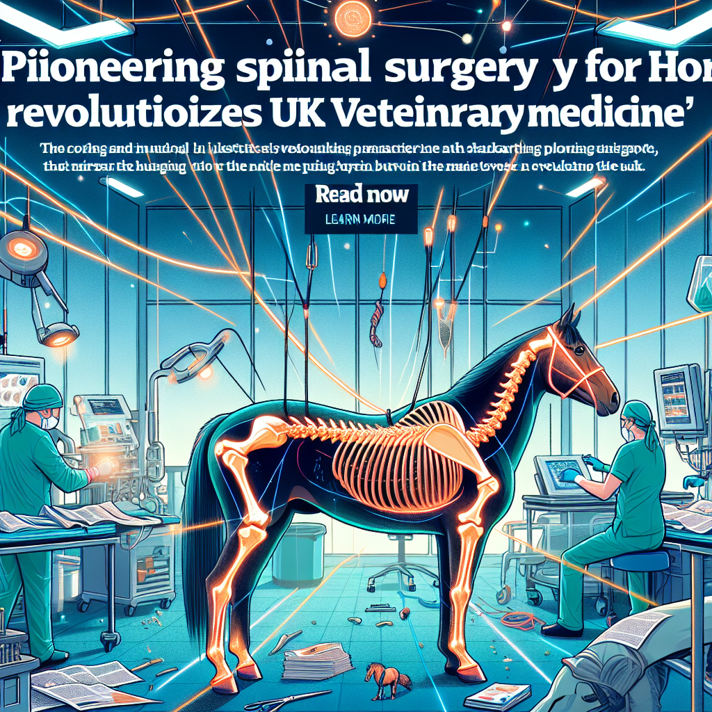 Pioneering Spinal Surgery for Horses Revolutionizes UK Veterinary Medicine- just horse riders