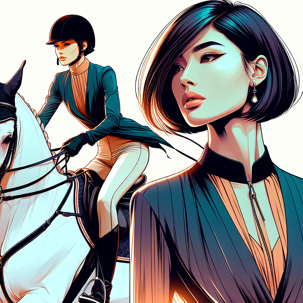 Discover Equestrian Elegance: Mastering Bob Hairstyles for the Stylish Rider- just horse riders