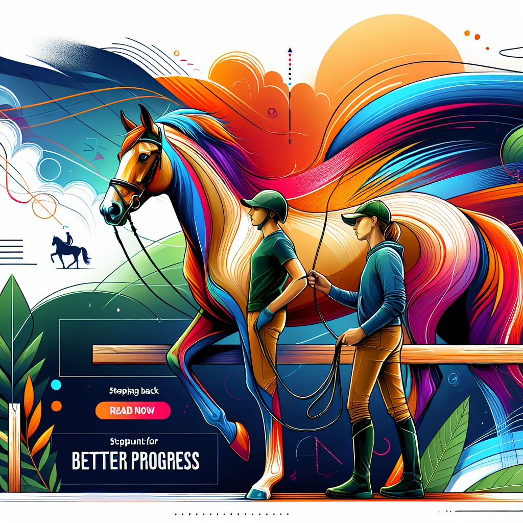 Navigating Young Horse Training: Recognizing When To Step Back For Better Health And Progress- just horse riders