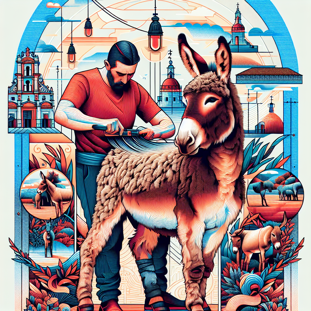 Discover The Secrets Of Donkey Shearing: A Journey Through Spain's Rich Heritage- just horse riders