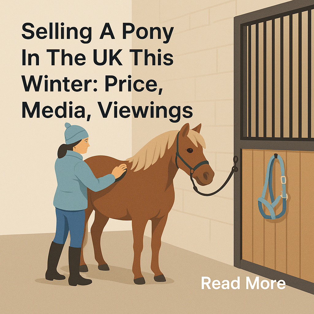 Selling A Pony In The UK This Winter: Price, Media, Viewings- just horse riders