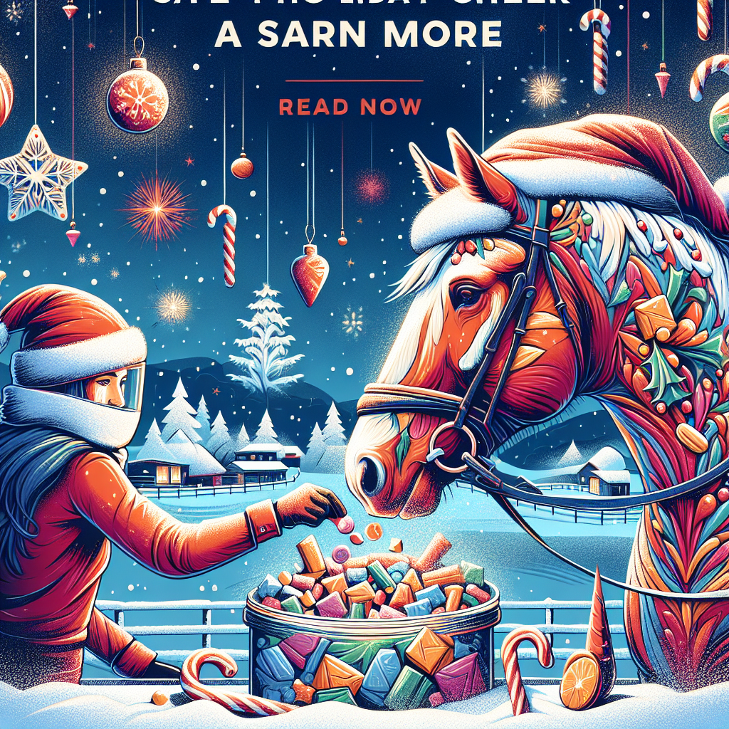 Safely Sharing Holiday Cheer Through Treats With Your Horse- just horse riders