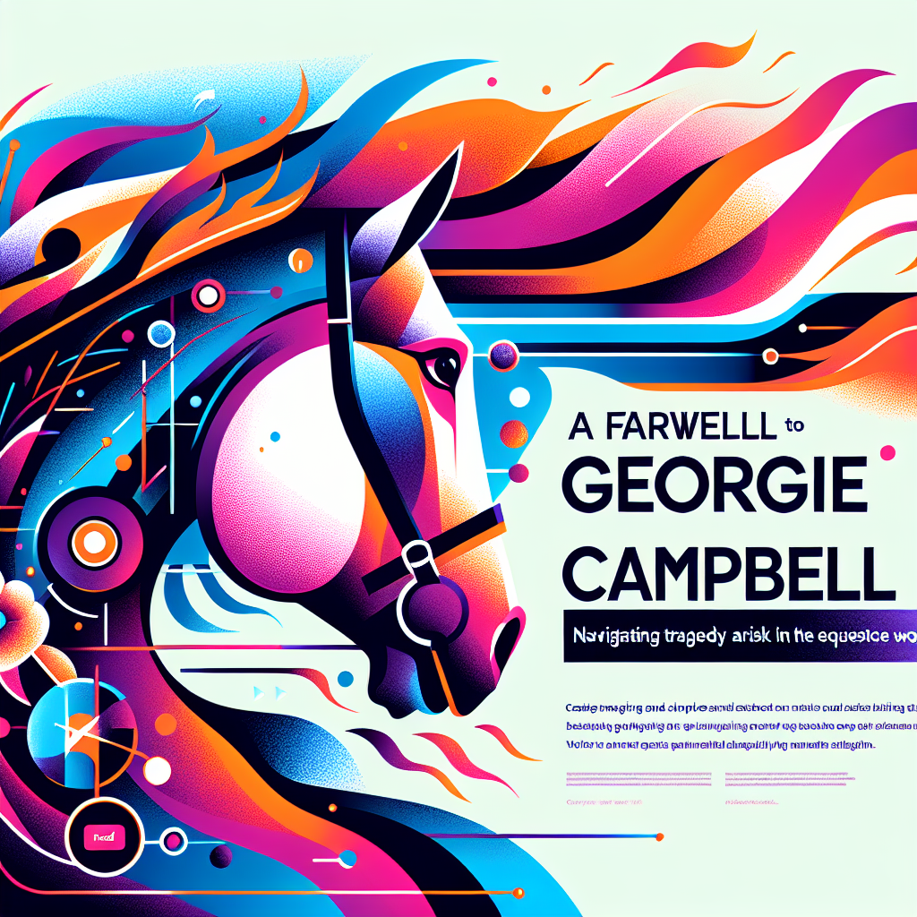 A Farewell to Georgie Campbell: Navigating Tragedy and Risk in the Equestrian World- just horse riders