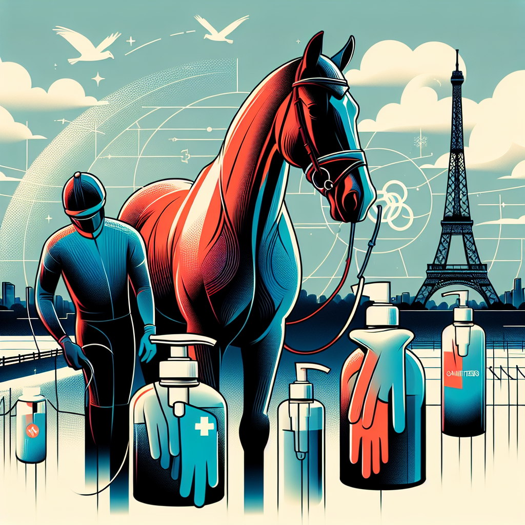 Unprecedented Biosecurity Measures for Horses at the Paris 2024 Olympics: A Closer Look- just horse riders