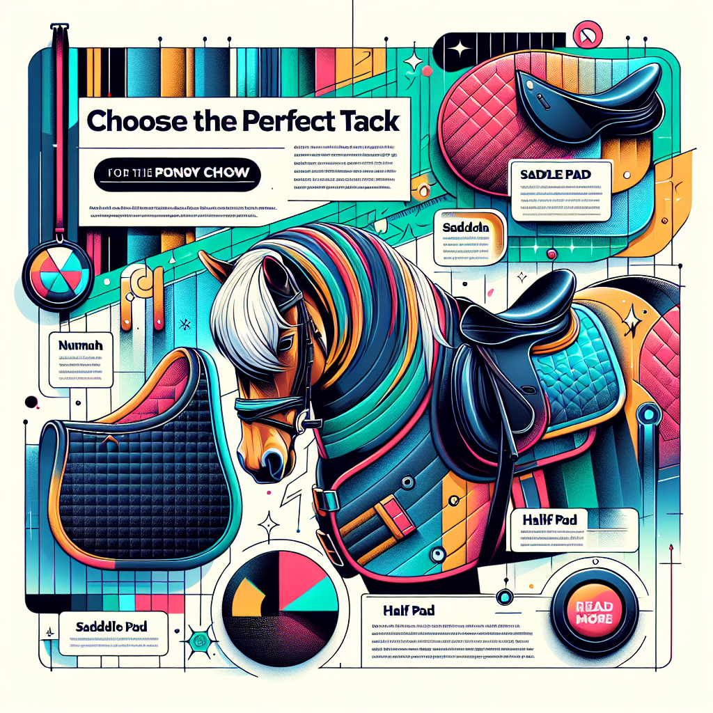 Choosing the Perfect Tack for Your Pony Club Show: A Guide to Numnah, Saddle Pad, and Half Pad Options- just horse riders