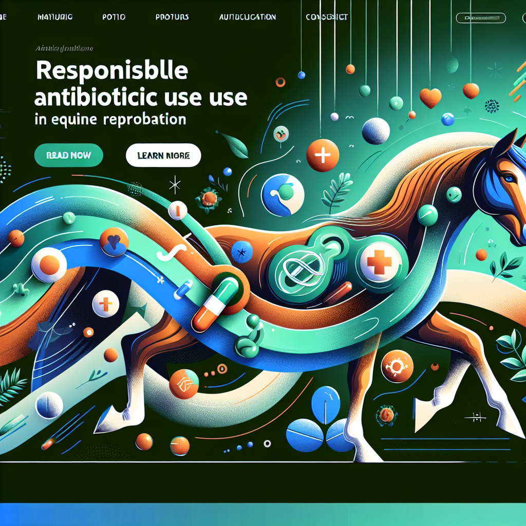 Crucial Insights Into Responsible Antibiotic Use In Equine Reproduction- just horse riders