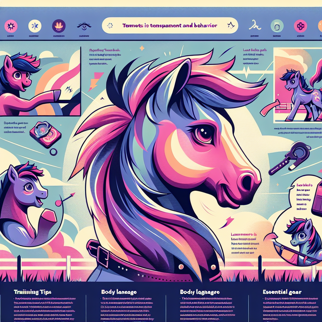 The Comprehensive Guide to New Forest Pony Temperament and Behaviour: Training Tips, Body Language, and Essential Gear- just horse riders