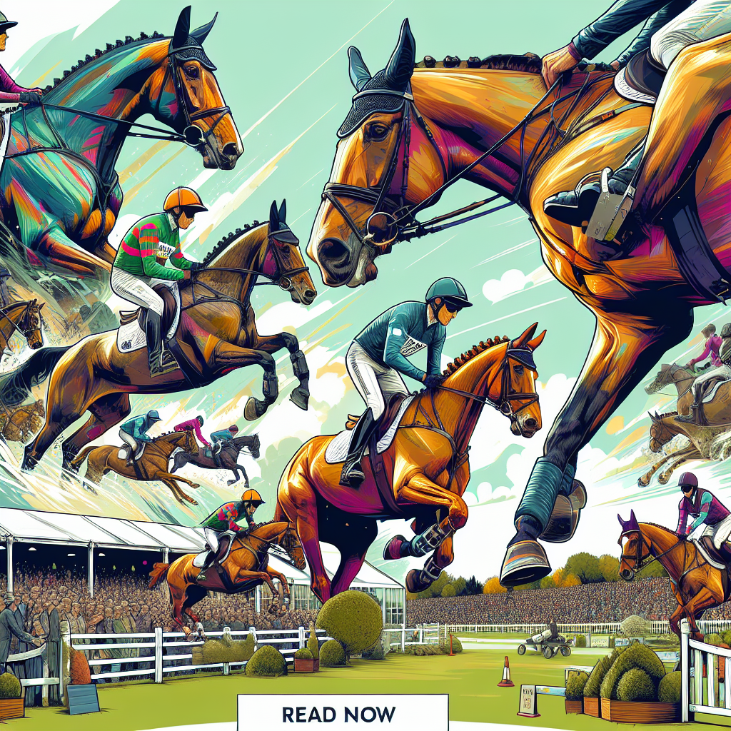 Mixed Fortunes At The Burghley Horse Trials 2024- just horse riders