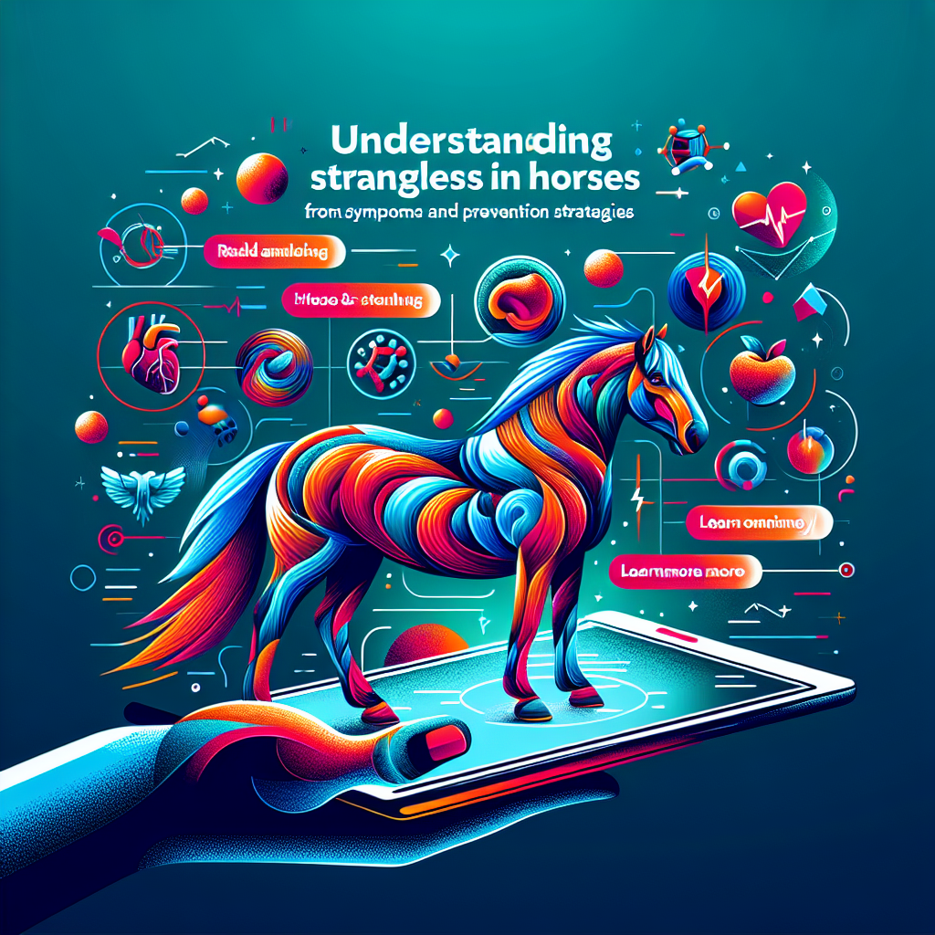 Understanding Strangles In Horses From Symptoms To Prevention Strategies- just horse riders