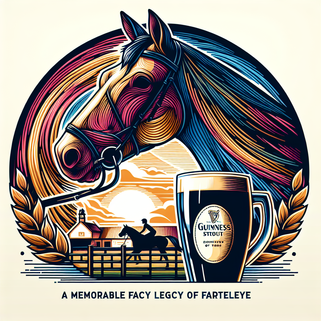 A Heartfelt Farewell Celebrating The Lasting Legacy Of Half A Guinness In Equestrian Heartstrings- just horse riders