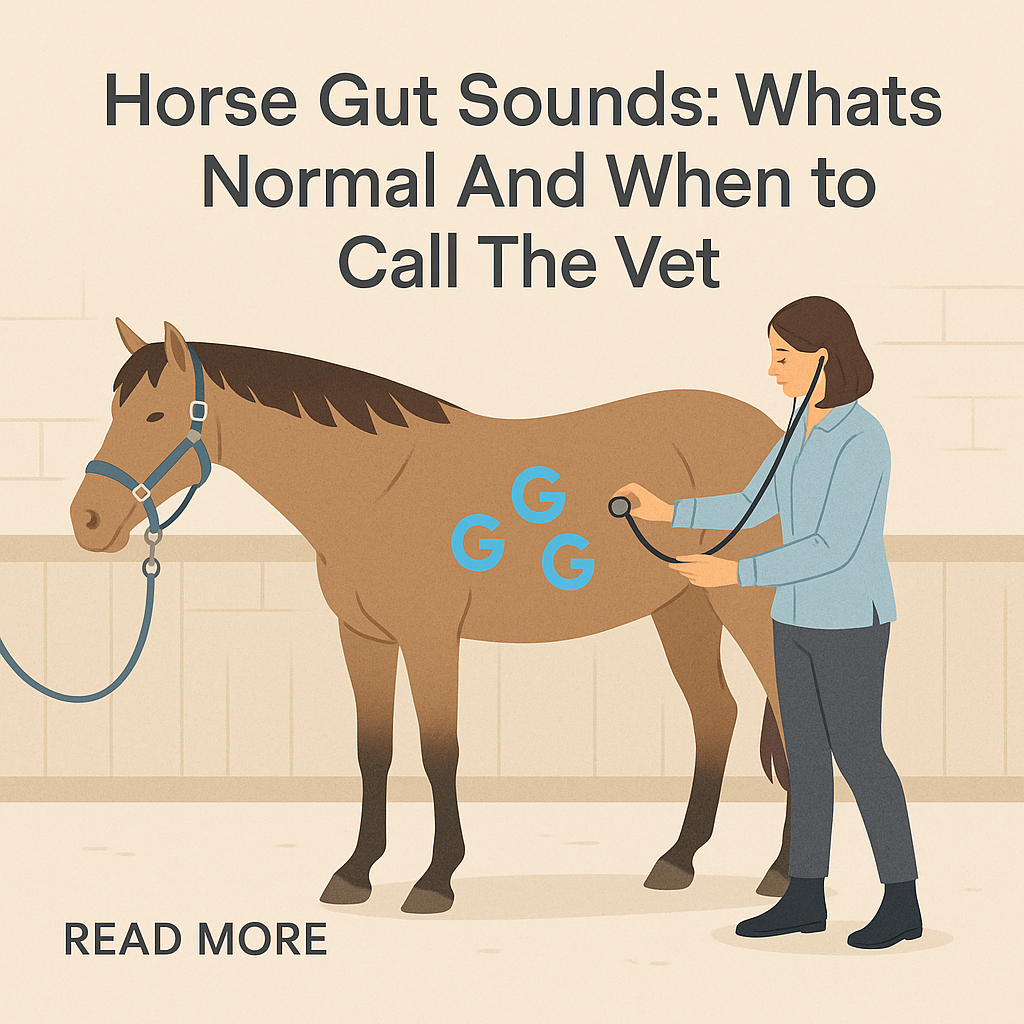 Horse Gut Sounds: What's Normal And When To Call The Vet- just horse riders