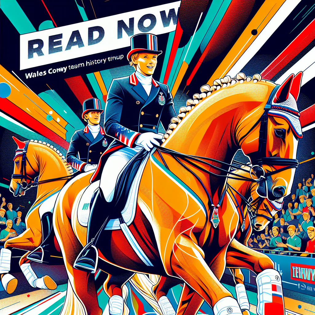 Wales Conwy Team's Historic Dressage Triumph At 2025 Youth Inter Regionals- just horse riders