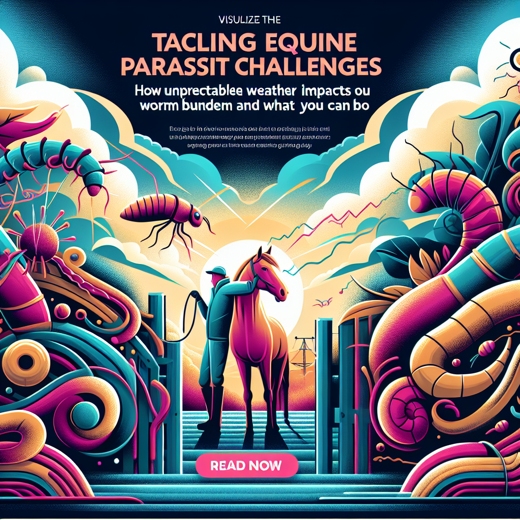 Tackling Equine Parasite Challenges: How Unpredictable Weather Impacts Worm Burden and What You Can Do- just horse riders