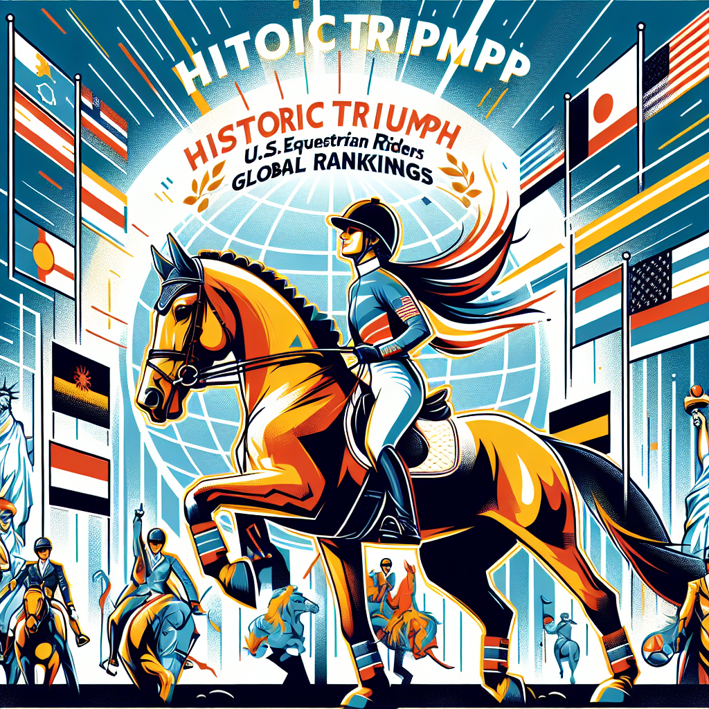 Historic Triumph For U.S. Equestrian Riders Dominating Global Rankings- just horse riders