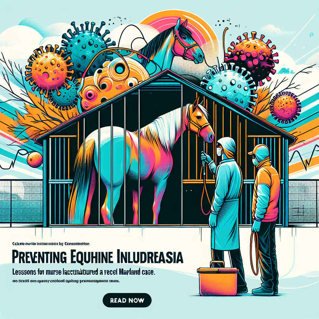 Preventing Equine Influenza Outbreaks: Lessons From A Recent Maryland Case- just horse riders