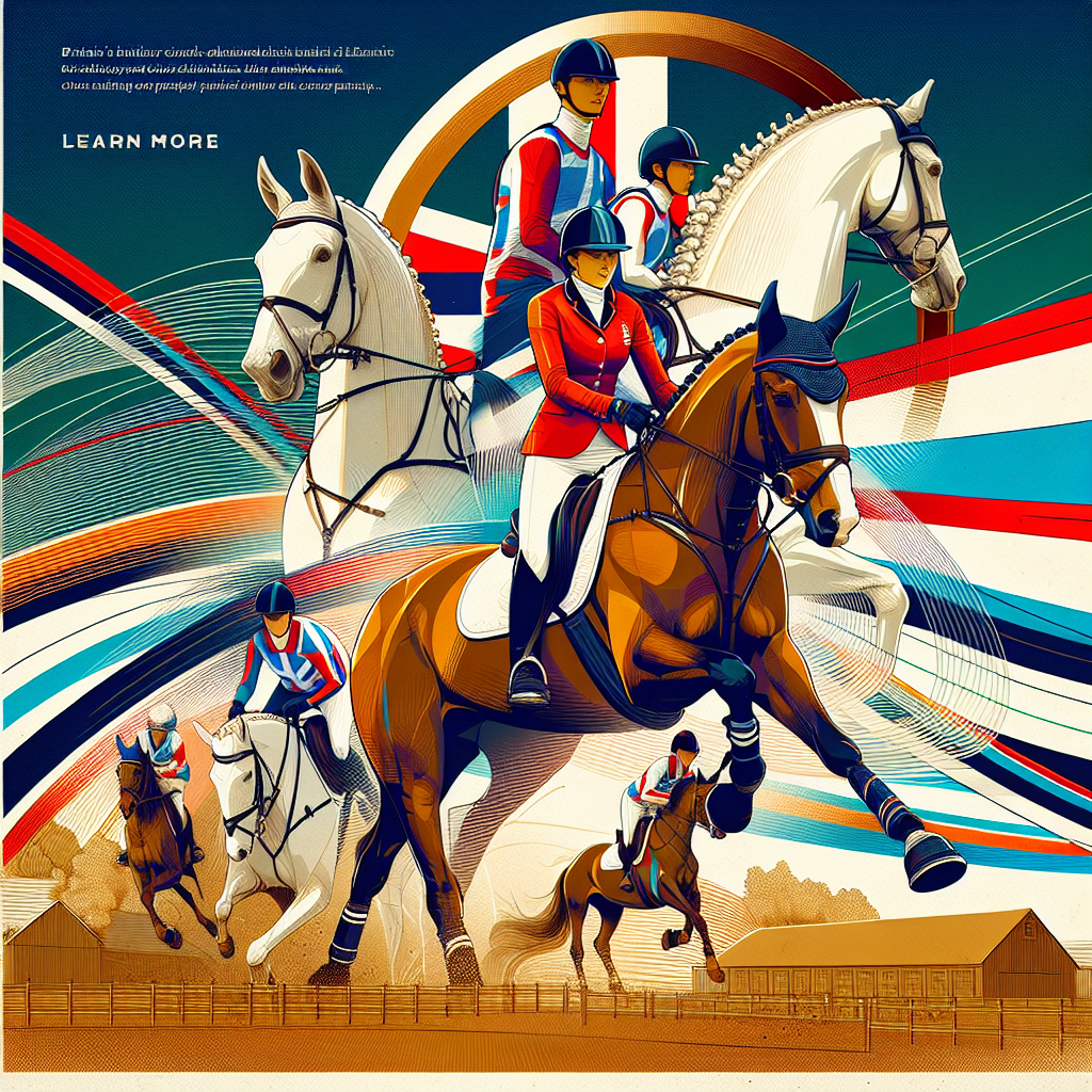 Britain's Golden Moment at Paris 2024: How the Eventing Team Made Olympic History- just horse riders