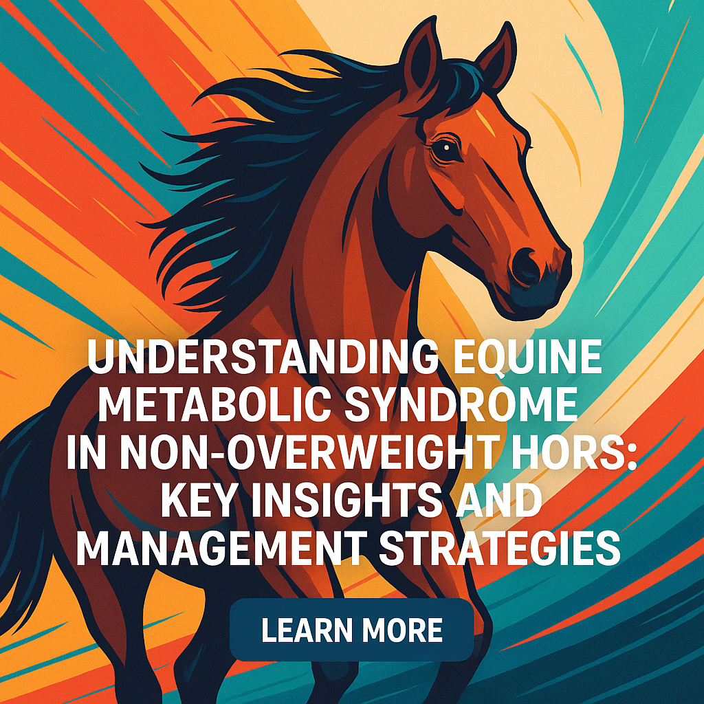 Understanding Equine Metabolic Syndrome In Non-Overweight Horses: Key Insights And Management Strategies- just horse riders