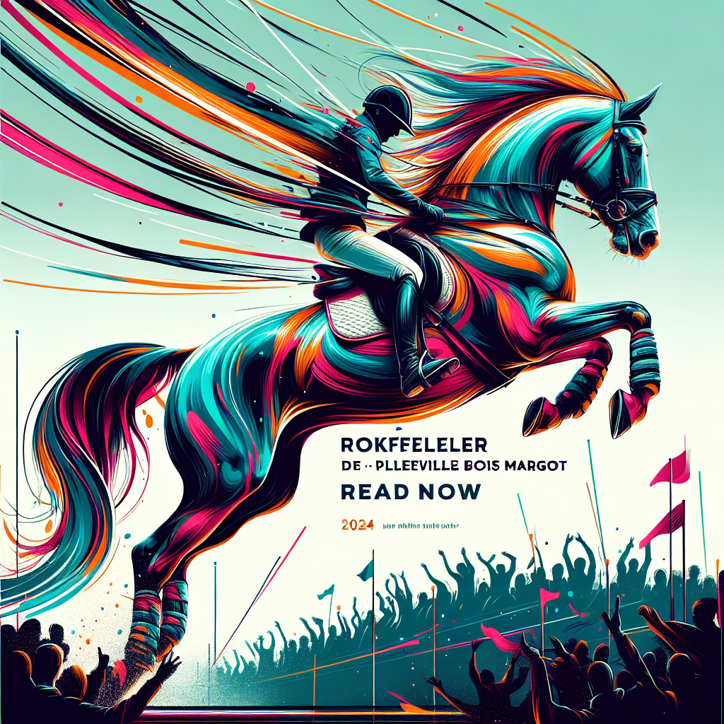 Defying Age and Odds: Celebrating the Equestrian Marvel Rokfeller de Pleville Bois Margot at the LGCT 2024- just horse riders
