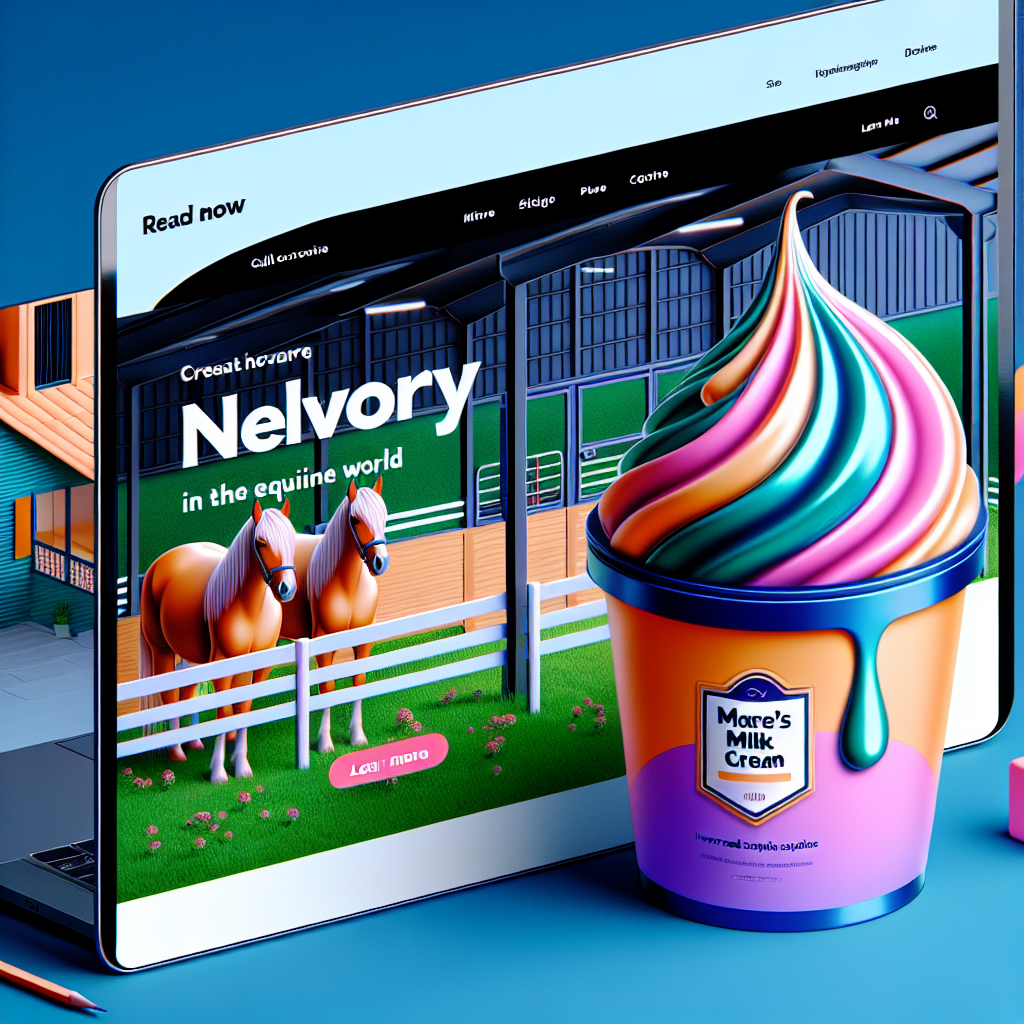 Discover the Latest Innovations in the Equine World from Mare’s Milk Ice Cream to Improved Stabling Solutions- just horse riders