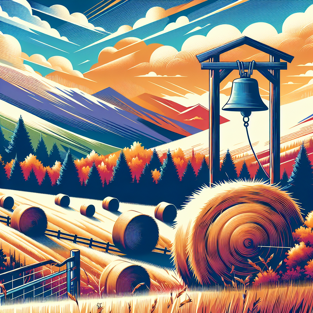 Debating the Merits of Hay Bells for Large Square Bales in Varied Weather Conditions- just horse riders