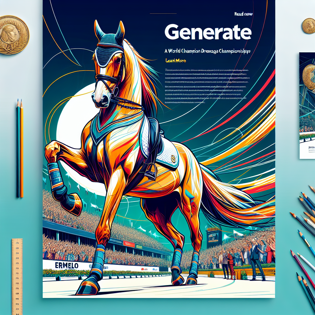 Quinn G Crowned World Champion SixYearOld at Ermelo Dressage Champio