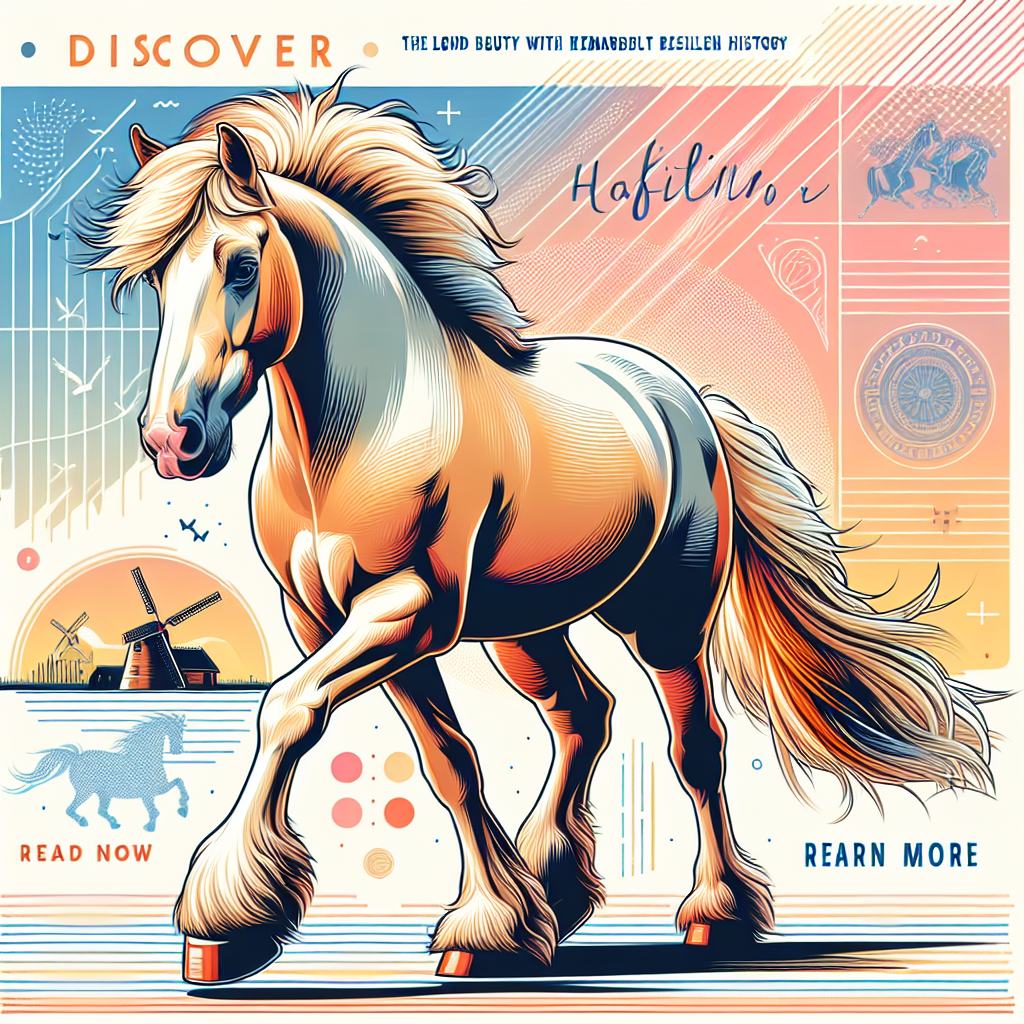 "Discover the Haflinger: The Blond Beauty of Horses with a Remarkable Resilient History"- just horse riders