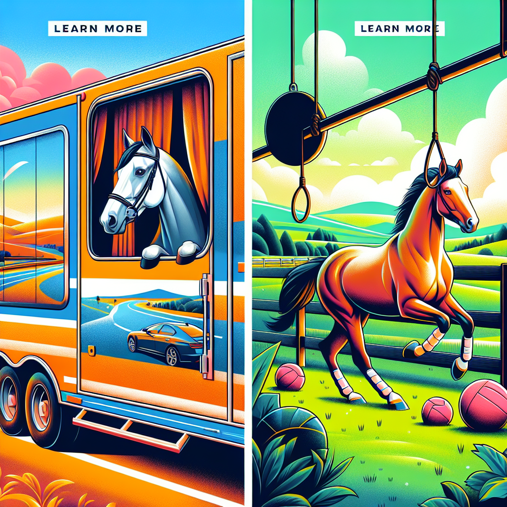 Traveling Vs Exercising for Horses: Understanding the Distinctions and Health Benefits- just horse riders