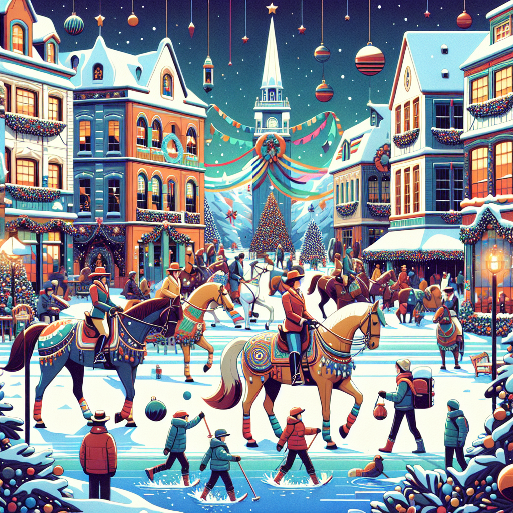 Discover The Delightful World Of Equestrian-Themed Holiday Festivities- just horse riders